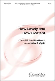 How Lovely and How Pleasant Two-Part choral sheet music cover Thumbnail